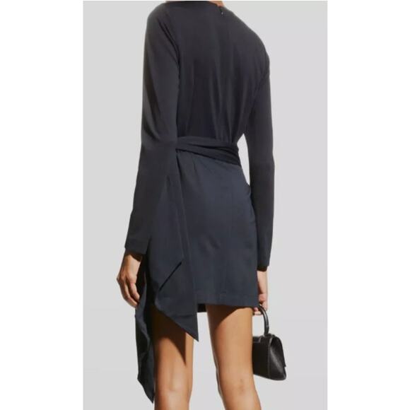 Toccin NY Long-Sleeve Waist-Sash Mini‎ Dress Size XS - Picture 2 of 7